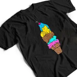 Cute Cat Ice Cream - Kitty Cat Dessert T Shirt Cute Cat Ice Cream - Kitty Cat Dessert T Shirt
