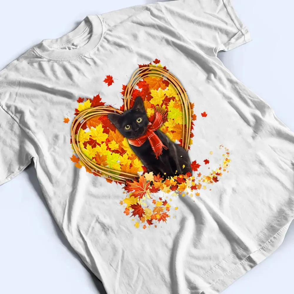 Cute-Cat-Kitty-Kitten-Paw-Lover-Autumn-Fall-Season-present-T-Shirt-2 Cute Cat Kitty Kitten Paw Lover Autumn Fall Season present T Shirt