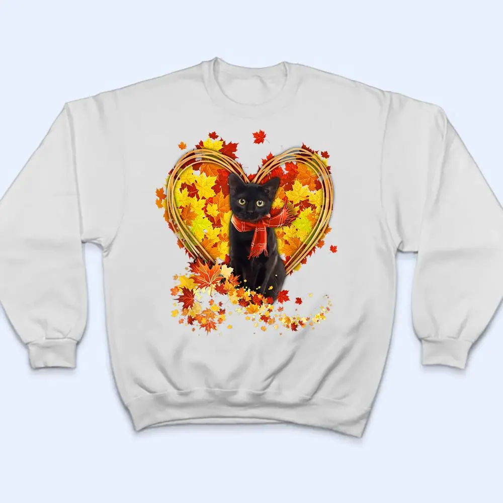 Cute-Cat-Kitty-Kitten-Paw-Lover-Autumn-Fall-Season-present-T-Shirt-4 Cute Cat Kitty Kitten Paw Lover Autumn Fall Season present T Shirt