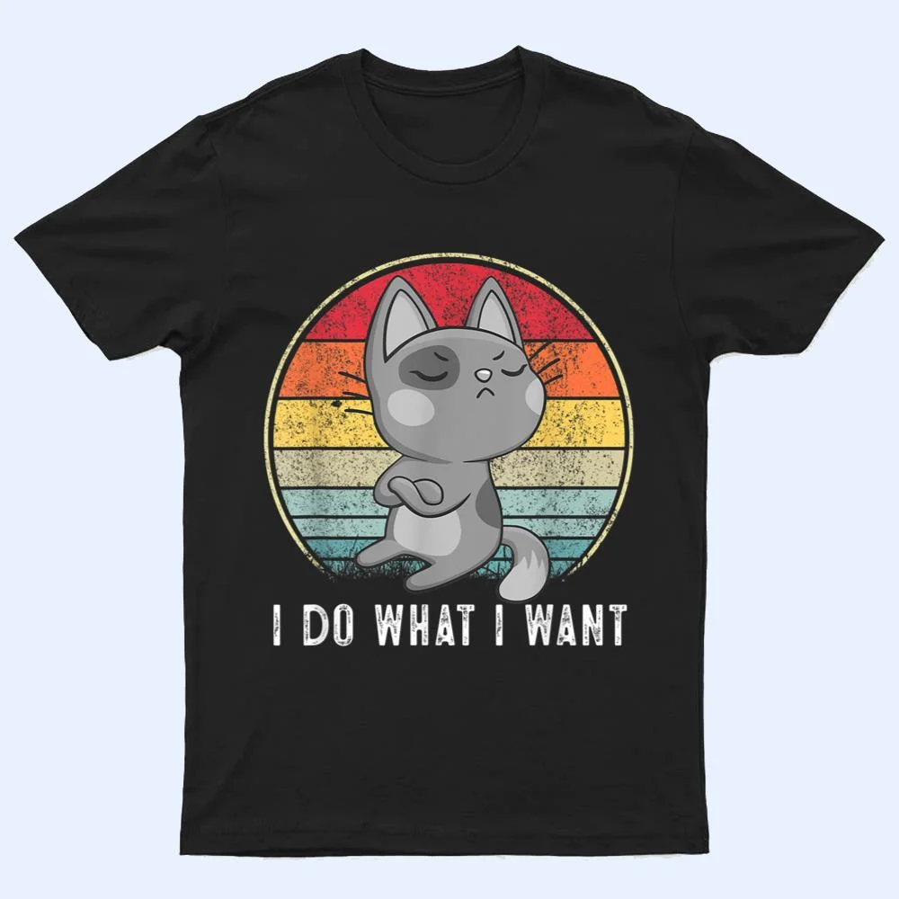 Cute Cat Lovers I Do What I Want Cat Funny Cat T Shirt Cute Cat Lovers I Do What I Want Cat Funny Cat T Shirt