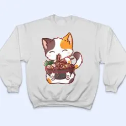 Cute Cat Ramen Bowl Anime Japanese Noodles Kawaii Neko Girls T Shirt Cute Cat Ramen Bowl Anime Japanese Noodles Kawaii Neko Girls T Shirt