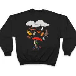 Cute Funny Canine Feline Lover, It's Raining Cats and Dogs T Shirt Cute Funny Canine Feline Lover, It's Raining Cats and Dogs T Shirt