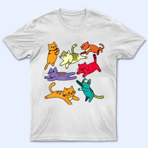 Cute Funny Cat For Boys And Girls Ee T Shirt