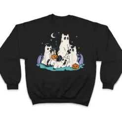 Cute Ghost Cats Cat Ghosts Funny Halloween Outfit Costumes T Shirt Cute Ghost Cats Cat Ghosts Funny Halloween Outfit Costumes T Shirt