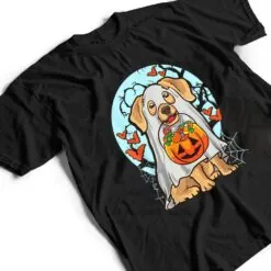 Cute Halloween Dog Ghost Costume Trick Treat Pumpkin T Shirt Cute Halloween Dog Ghost Costume Trick Treat Pumpkin T Shirt