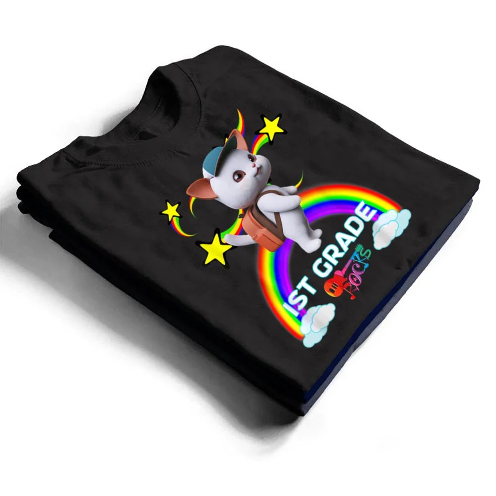 Cute-Kitten-Cat-Backpack-Baseball-Cap-1S-GRADE-ROCKS-T-Shirt-1 Cute Kitten Cat Backpack Baseball Cap 1S GRADE ROCKS T Shirt