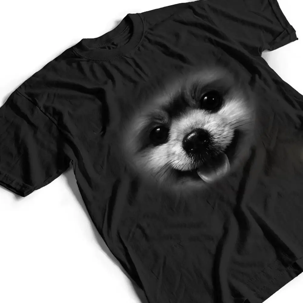 Cute-Pomeranian-Puppy-Dog-Face-For-Doggy-Moms-Animal-Love-T-Shirt-2 Cute Pomeranian Puppy Dog Face For Doggy Moms Animal Love T Shirt