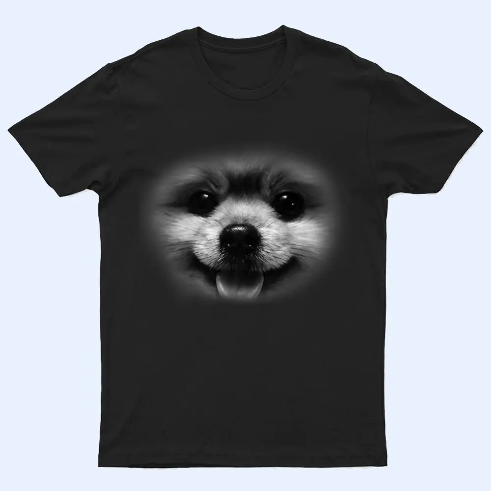 Cute Pomeranian Puppy Dog Face For Doggy Moms Animal Love T Shirt Cute Pomeranian Puppy Dog Face For Doggy Moms Animal Love T Shirt