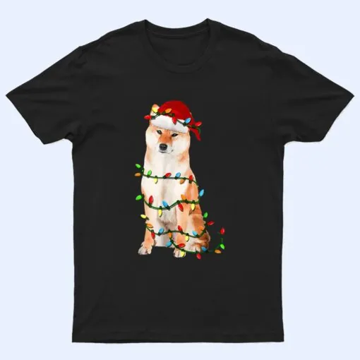 Cute Shiba Inu Christmas Shiba Dog Lovers T Shirt