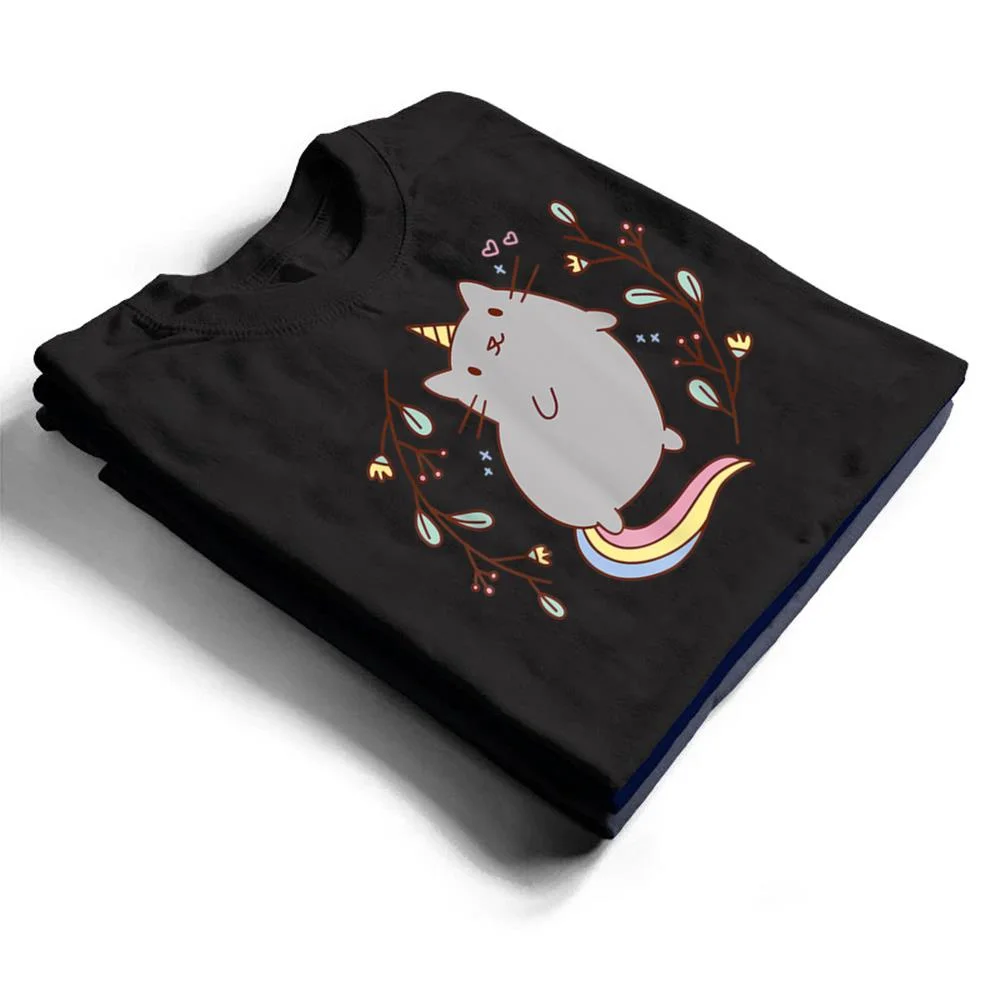 Cute-Unicorn-Cat-Kitten-Graphic-T-Shirt-1 Cute Unicorn Cat Kitten Graphic T Shirt