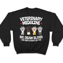 Cute Veterinarian Paws Cat Meow Kitty Cat For Mom T Shirt Cute Veterinarian Paws Cat Meow Kitty Cat For Mom T Shirt