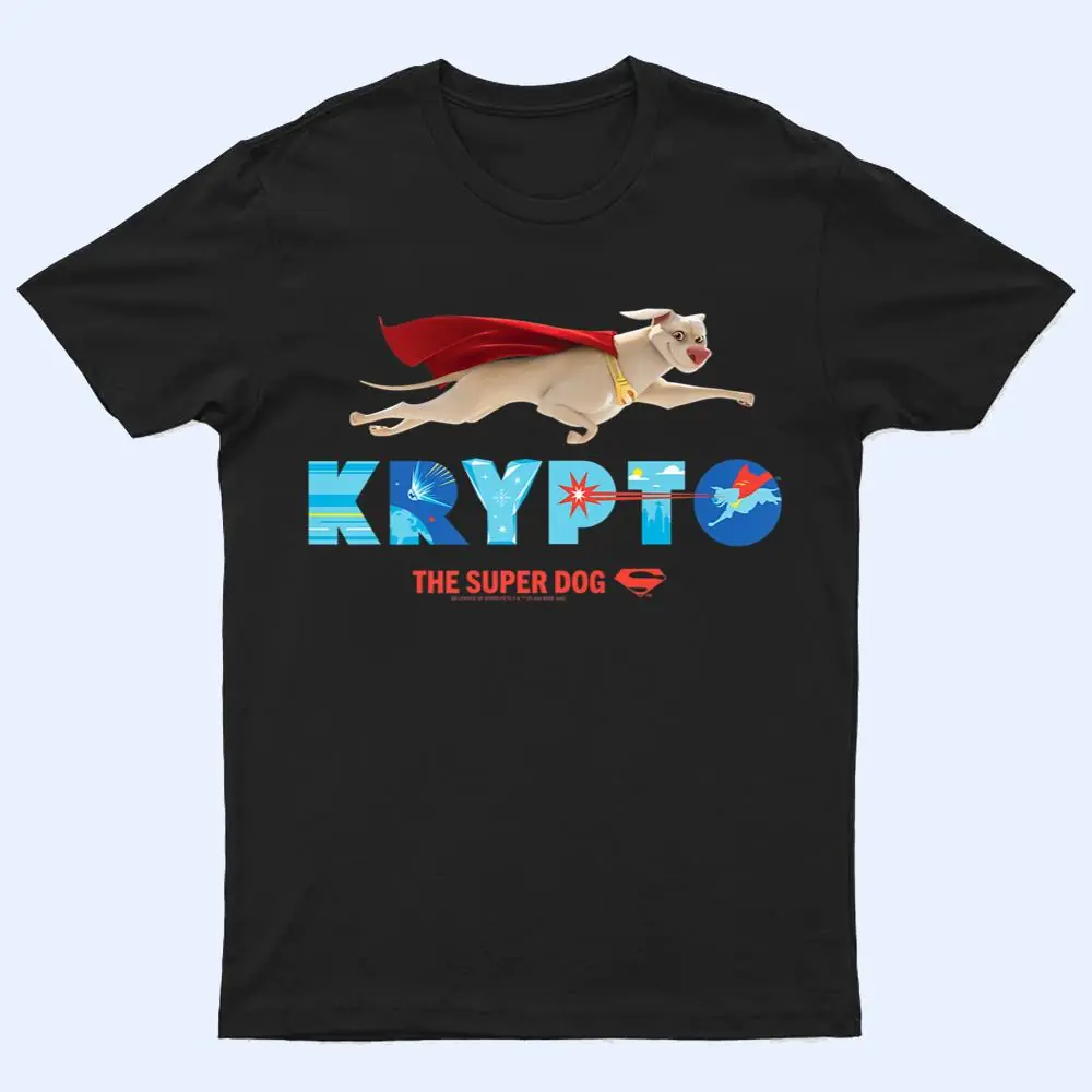 DC League of Super-Pets Krypto the Super Dog To The Rescue T Shirt DC League of Super-Pets Krypto the Super Dog To The Rescue T Shirt