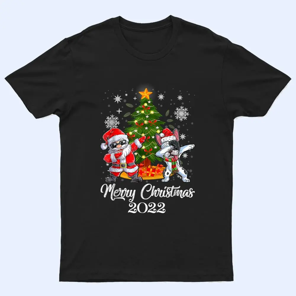 Dabbing French Bulldog Santa Christmas Gifts T Shirt Dabbing French Bulldog Santa Christmas Gifts T Shirt