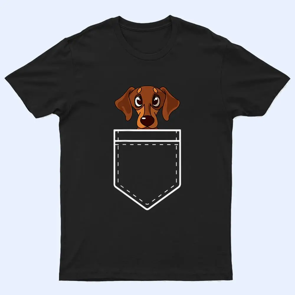 Dachshund Doxie Wiener Dog in My Pocket Dog T Shirt Dachshund Doxie Wiener Dog in My Pocket Dog T Shirt