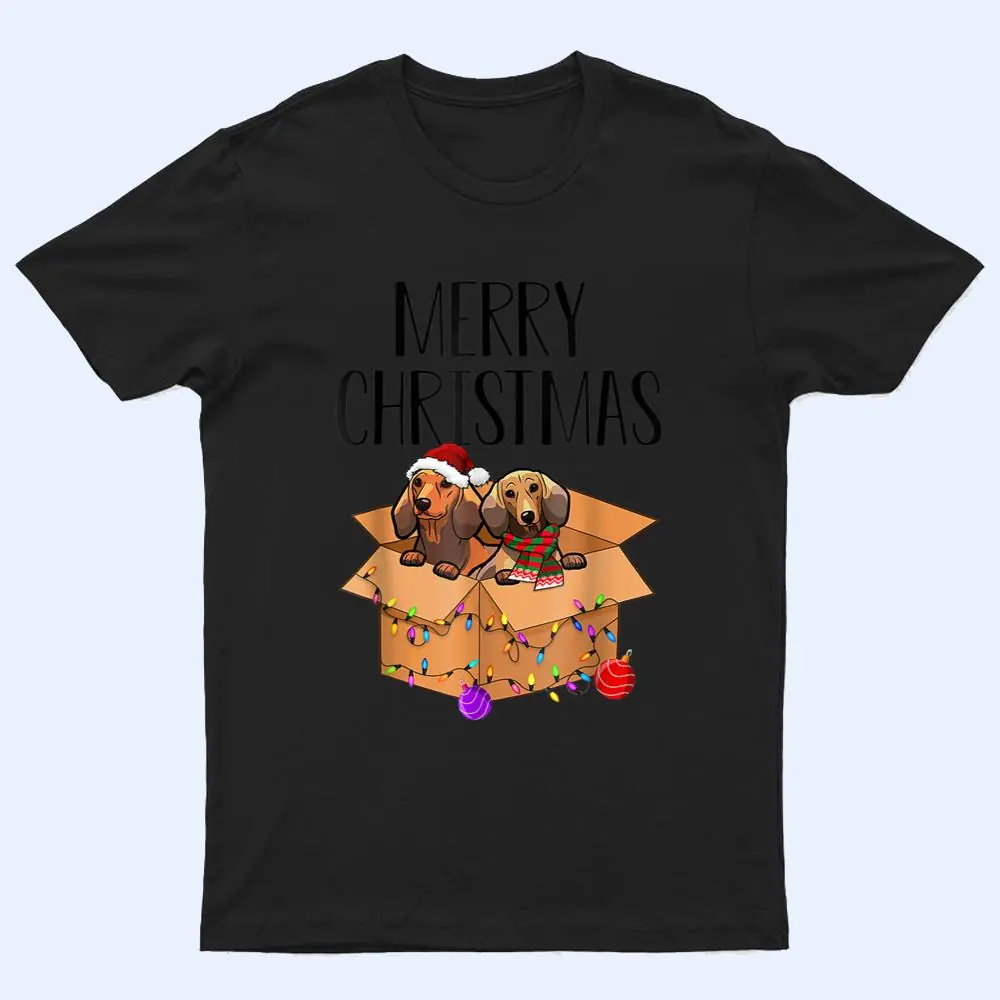 Dachshund Merry Christmas Xmas Dachshund Christmas Dog T Shirt Dachshund Merry Christmas Xmas Dachshund Christmas Dog T Shirt