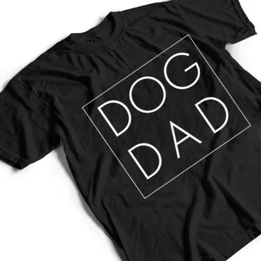 Dad Joke Design Funny Dog Dad Modern Father T Shirt