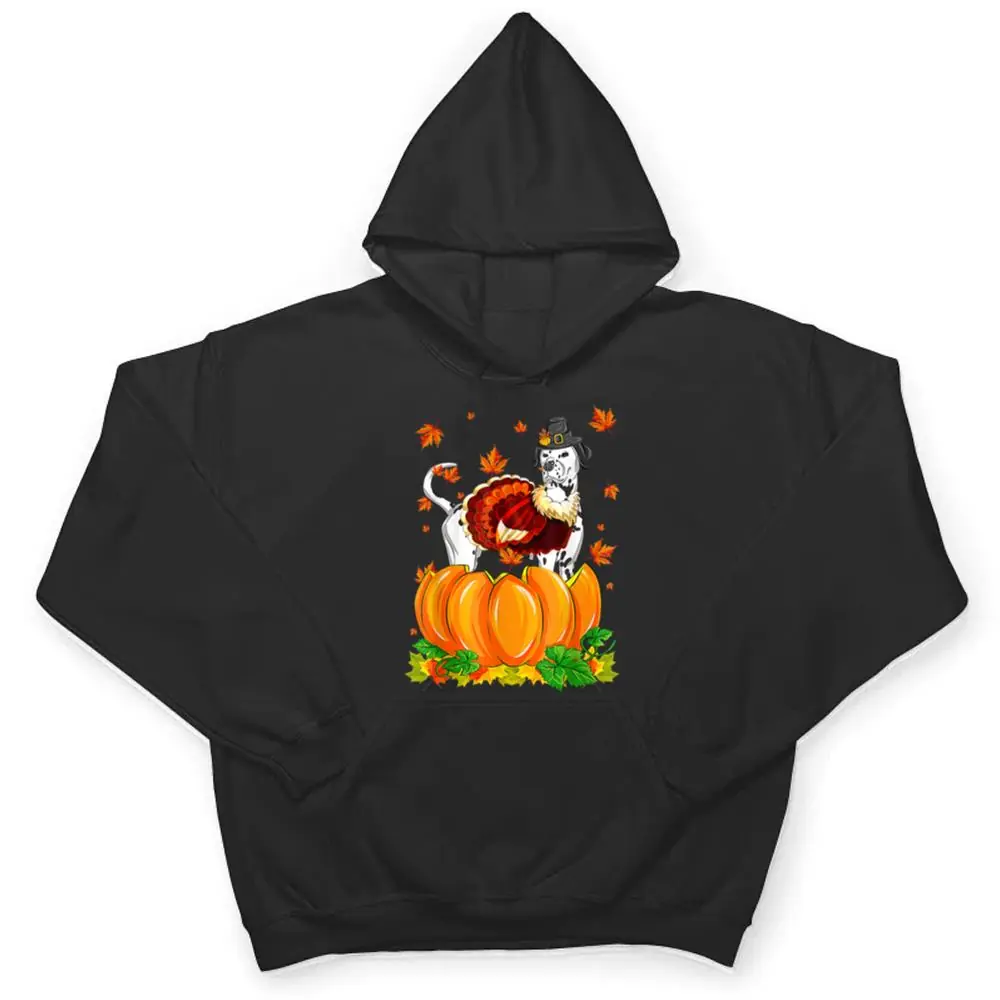 Dalmatian-Dog-Thanksgiving-Turkey-Fall-Autumn-Pumpkin-T-Shirt-3 Dalmatian Dog Thanksgiving Turkey Fall Autumn Pumpkin T Shirt