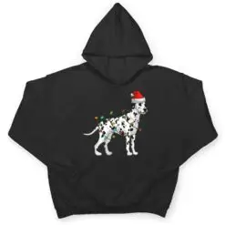Dalmatian Santa Hat Lights Funny Christmas Pajama Dog Lover T Shirt Dalmatian Santa Hat Lights Funny Christmas Pajama Dog Lover T Shirt