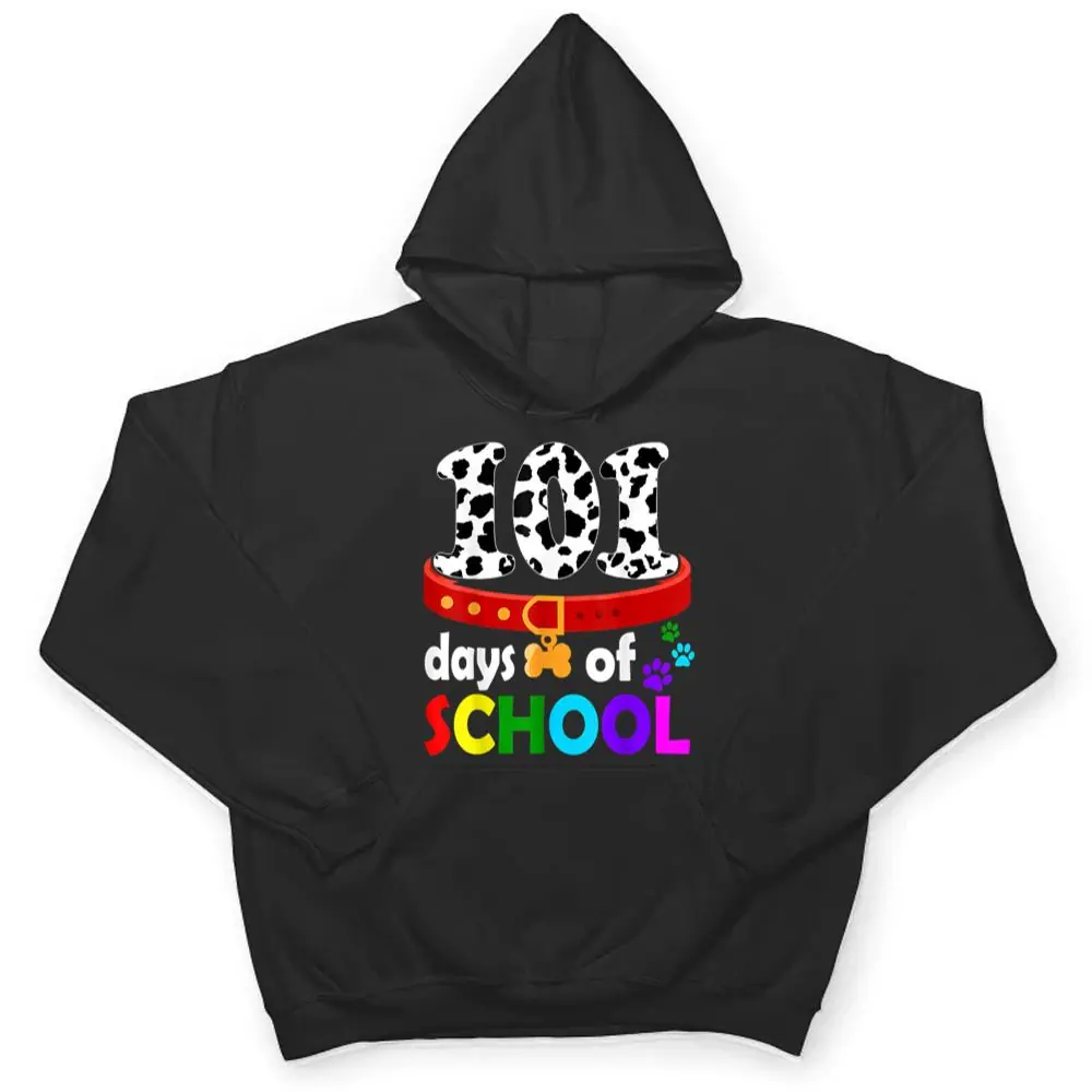 Dalmation-Dog-101-Days-Of-School-Teachers-T-Shirt-3 Dalmation Dog 101 Days Of School Teachers T Shirt