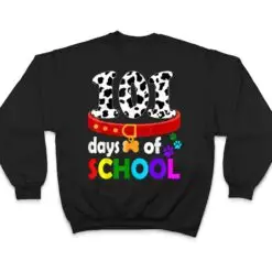 Dalmation Dog 101 Days Of School Teachers T Shirt Dalmation Dog 101 Days Of School Teachers T Shirt