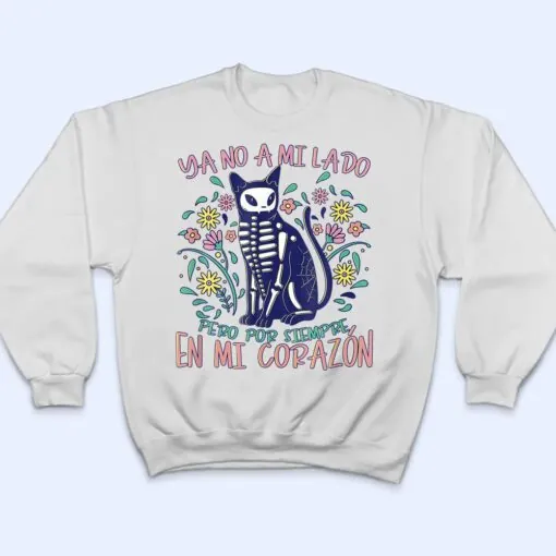 Dia De Los Muertos Cat Skeleton Animals Lover Costume T Shirt