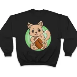 Dingo With Football Team Sport Chibi Anime Dog T Shirt Dingo With Football Team Sport Chibi Anime Dog T Shirt