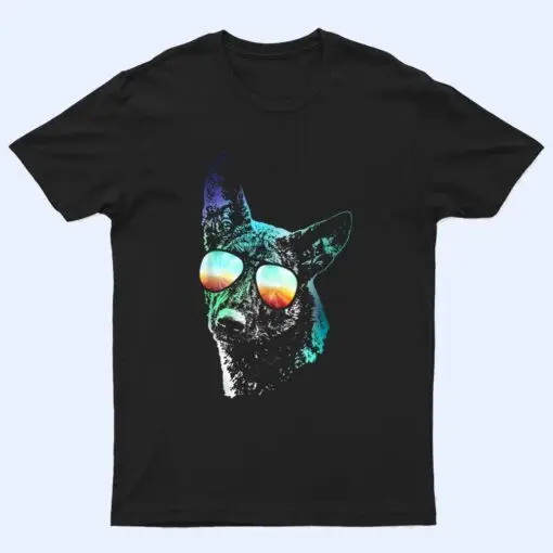 Disco Groovy Dutch Shepherd Dog Gift T Shirt