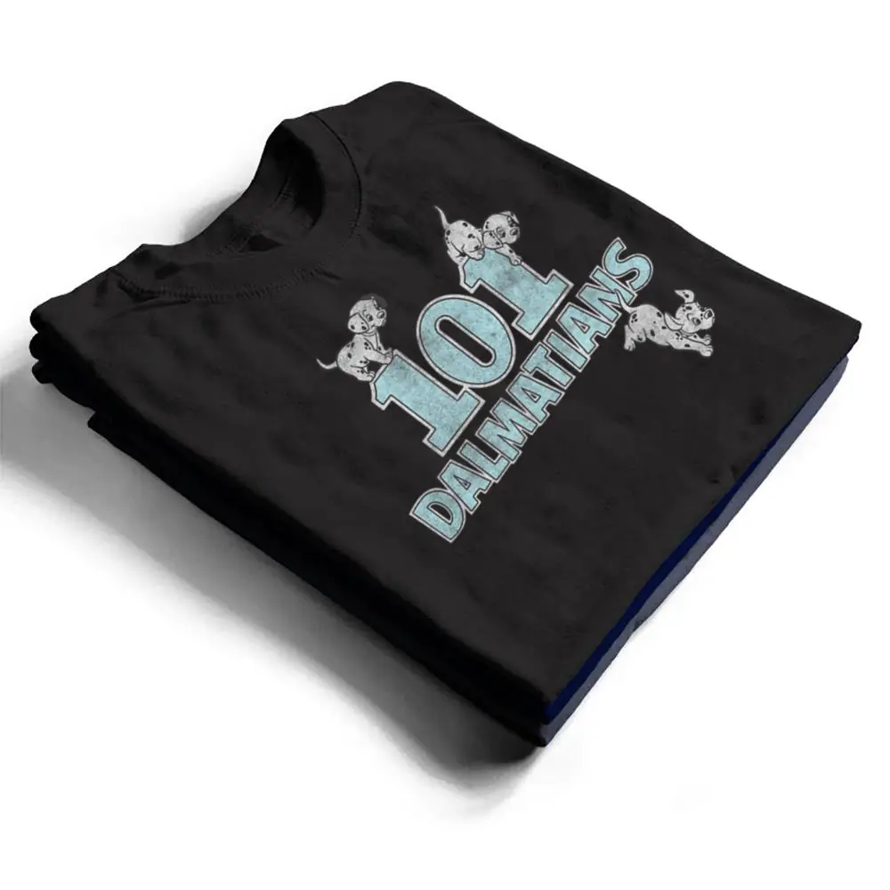 Disney-101-Dalmatians-Puppies-Climbing-Logo-T-Shirt-1 Disney 101 Dalmatians Puppies Climbing Logo T Shirt