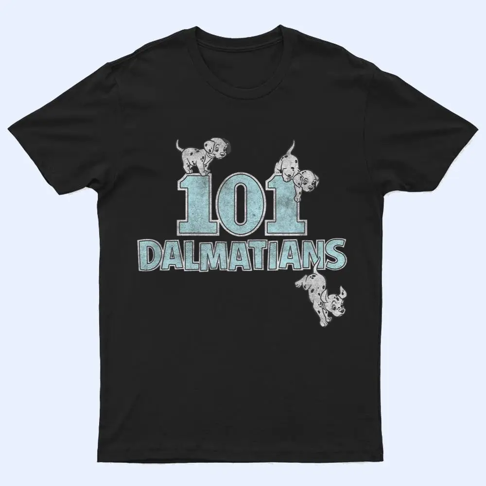 Disney 101 Dalmatians Puppies Climbing Logo T Shirt Disney 101 Dalmatians Puppies Climbing Logo T Shirt