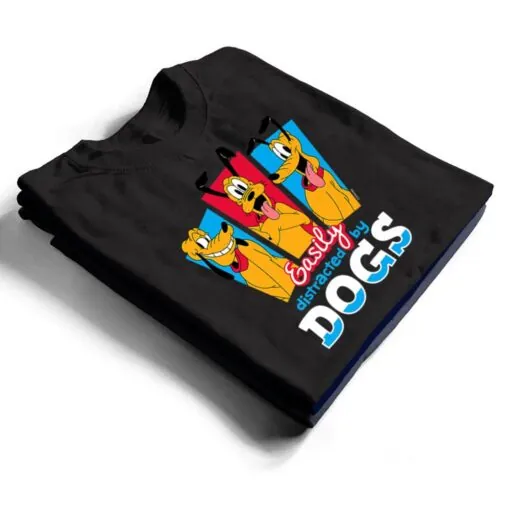 Disney - Easily Distracted By Dogs T Shirt