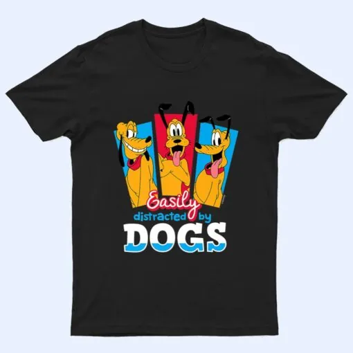 Disney - Easily Distracted By Dogs T Shirt