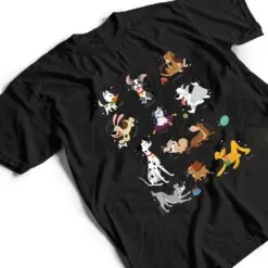 Disney Pets Movie Dogs Group Jumble T Shirt