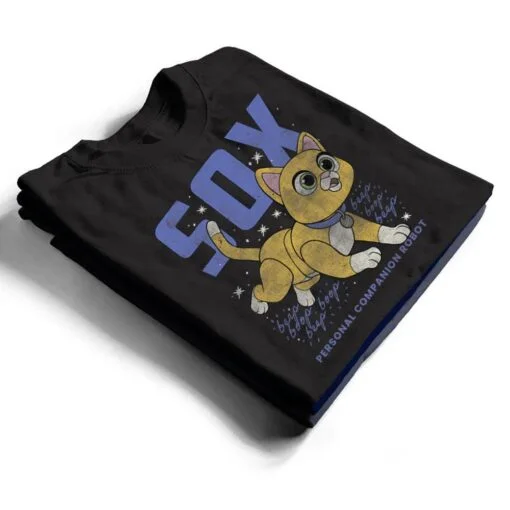 Disney Pixar Lightyear Sox Retro Cat Robot Poster T Shirt