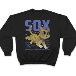 Disney Pixar Lightyear Sox Retro Cat Robot Poster T Shirt Disney Pixar Lightyear Sox Retro Cat Robot Poster T Shirt