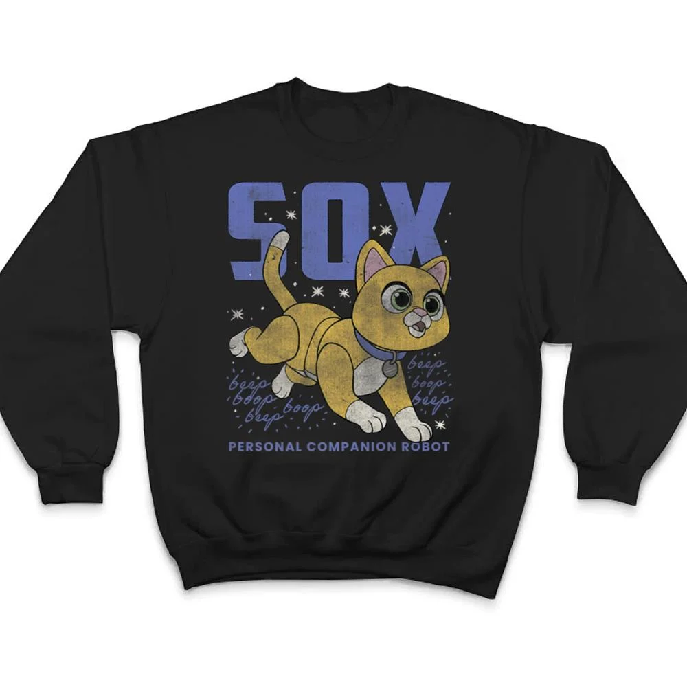 Disney-Pixar-Lightyear-Sox-Retro-Cat-Robot-Poster-T-Shirt-4 Disney Pixar Lightyear Sox Retro Cat Robot Poster T Shirt