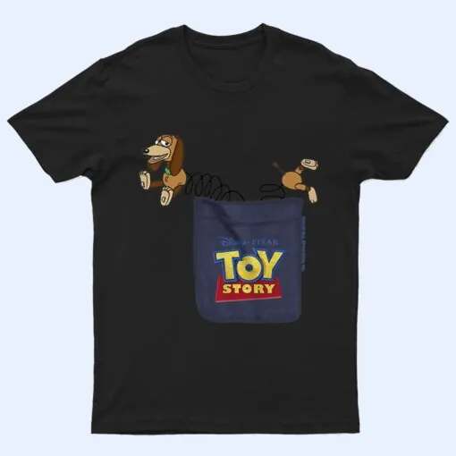 Disney Pixar Toy Story Slinky Dog Pocket T Shirt