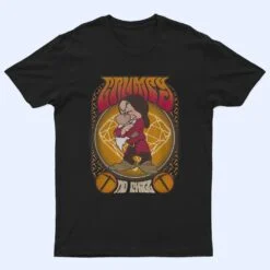 Disney Snow White & The Seven Dwarfs Grumpy Seventies Poster T Shirt