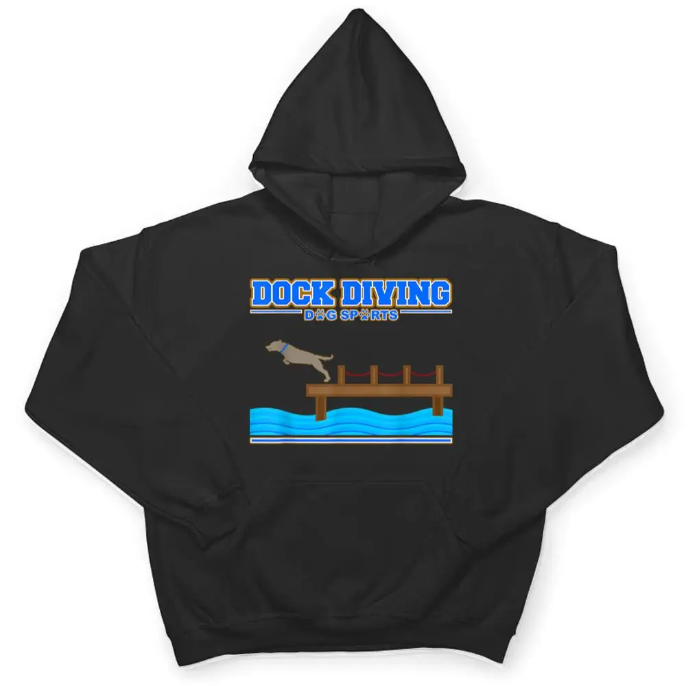 Dock-Diving-Dog-Sports-T-Shirt-3 Dock Diving Dog Sports T Shirt
