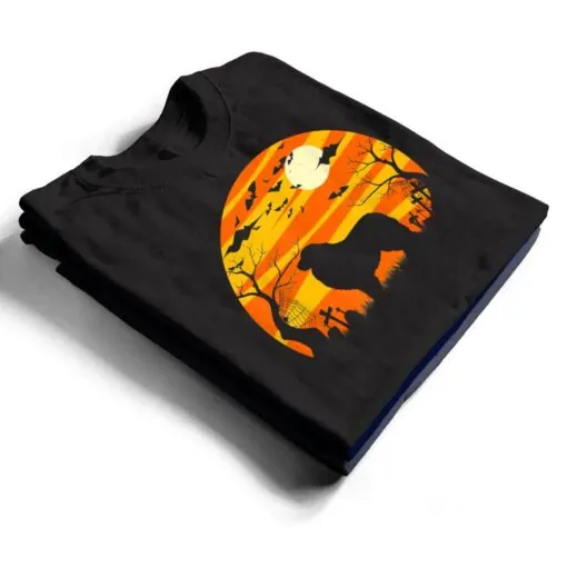 Dog Halloween Great Pyrenees Dog Jack O Lantern Pumpkin T Shirt