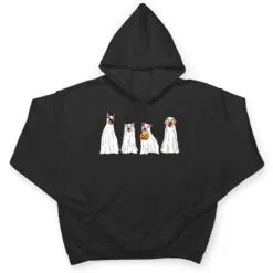 Dog Treat Or Treating Pajamas Jackolantern Ghost Halloween Ver 1 T Shirt Dog Treat Or Treating Pajamas Jackolantern Ghost Halloween Ver 1 T Shirt