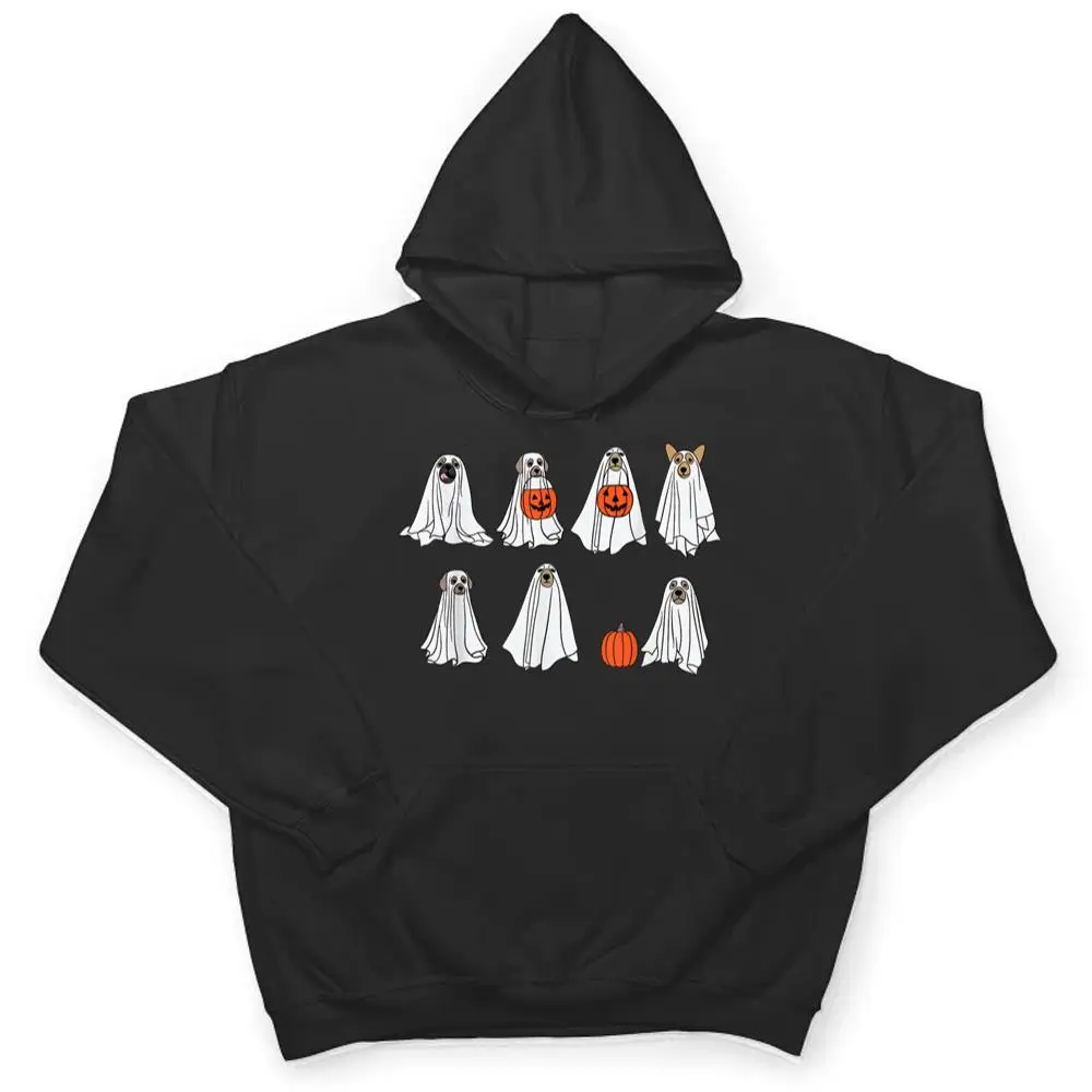 Dog-Treat-Or-Treating-Pajamas-Jackolantern-Ghost-Halloween-Ver-2-T-Shirt-3 Dog Treat Or Treating Pajamas Jackolantern Ghost Halloween Ver 2 T Shirt