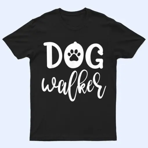 Dog Walker T Shirt