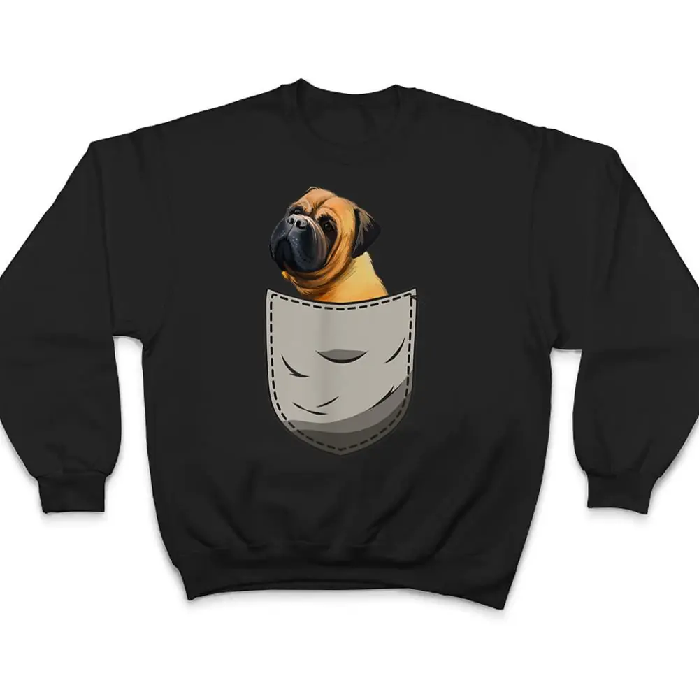 Dogs-365-Bullmastiff-Dog-in-Pocket-Dog-Lover-Gifts-T-Shirt-4 Dogs 365 Bullmastiff Dog in Pocket Dog Lover Gifts T Shirt