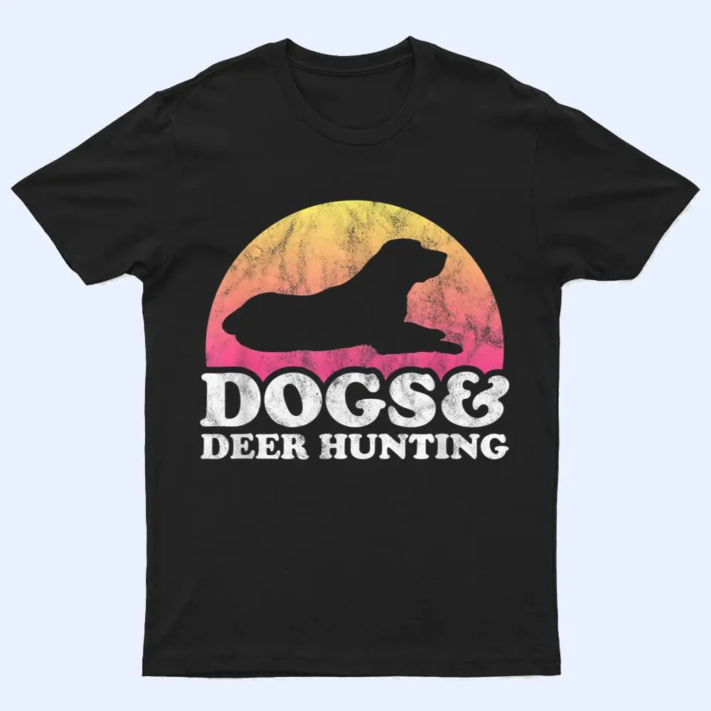 Dogs and Deer Hunting Men's or Women's Dog T Shirt Dogs and Deer Hunting Men's or Women's Dog T Shirt