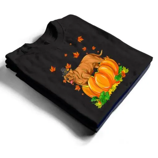 Dogue De Bordeaux Dog Happy Thanksgiving Pumpkin Fall Autumn T Shirt