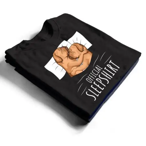 Dogue de Bordeaux Dog Official Sleep T Shirt