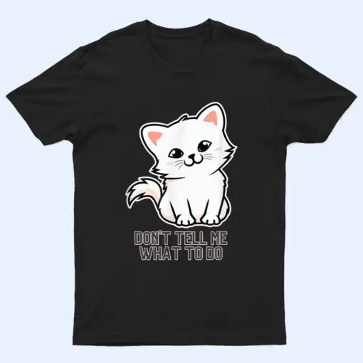 Don Ell Me What O Do Meme Funny Retro Style Vintage Cats T Shirt