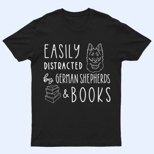 Easily Distracted German Shepherds & Books