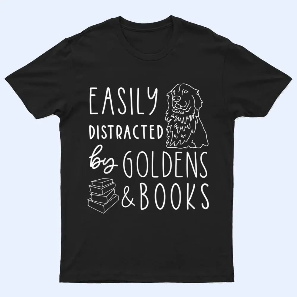Easily Distracted Golden Retrievers & Books Easily Distracted Golden Retrievers & Books
