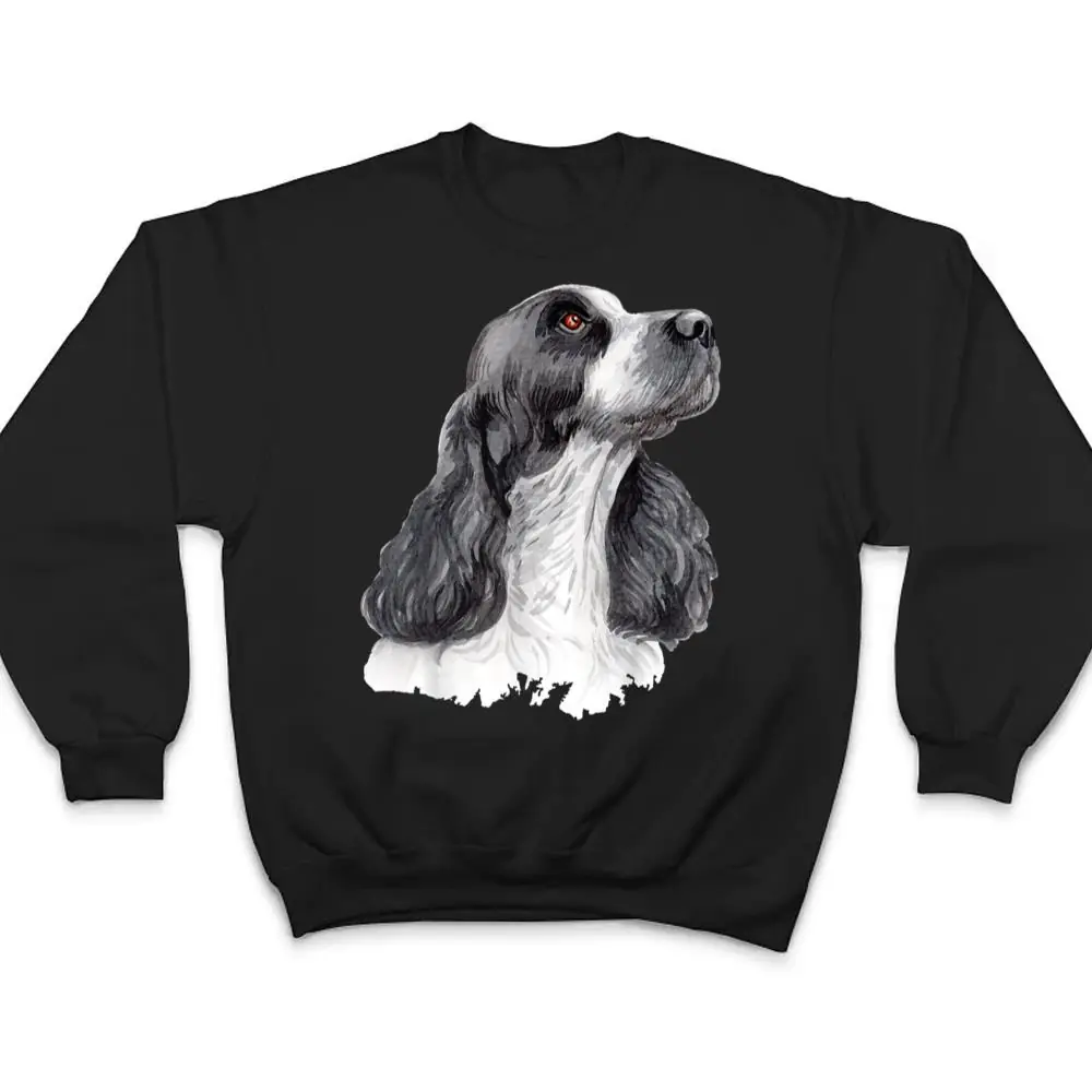 English-Springer-Spaniel-Watercolor-for-Dog-Owners-T-Shirt-4 English Springer Spaniel Watercolor for Dog Owners T Shirt